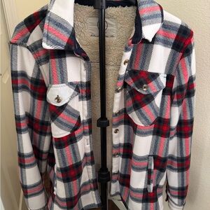 Sage Women’s Plaid Flannel Jacket – Size Medium – Brand New Without Tags